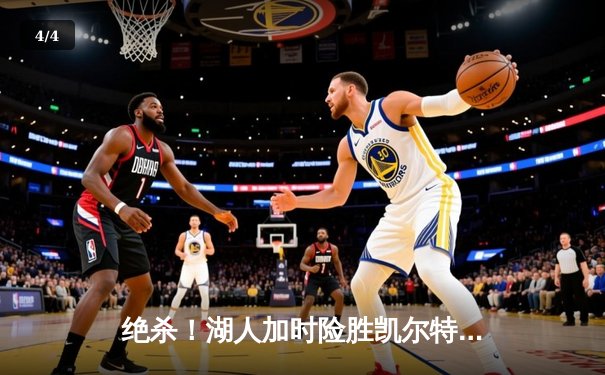 绝杀！湖人加时险胜凯尔特人，詹姆斯40+三双主宰黄绿大战 - 4